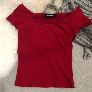 Reformation off the shoulder top